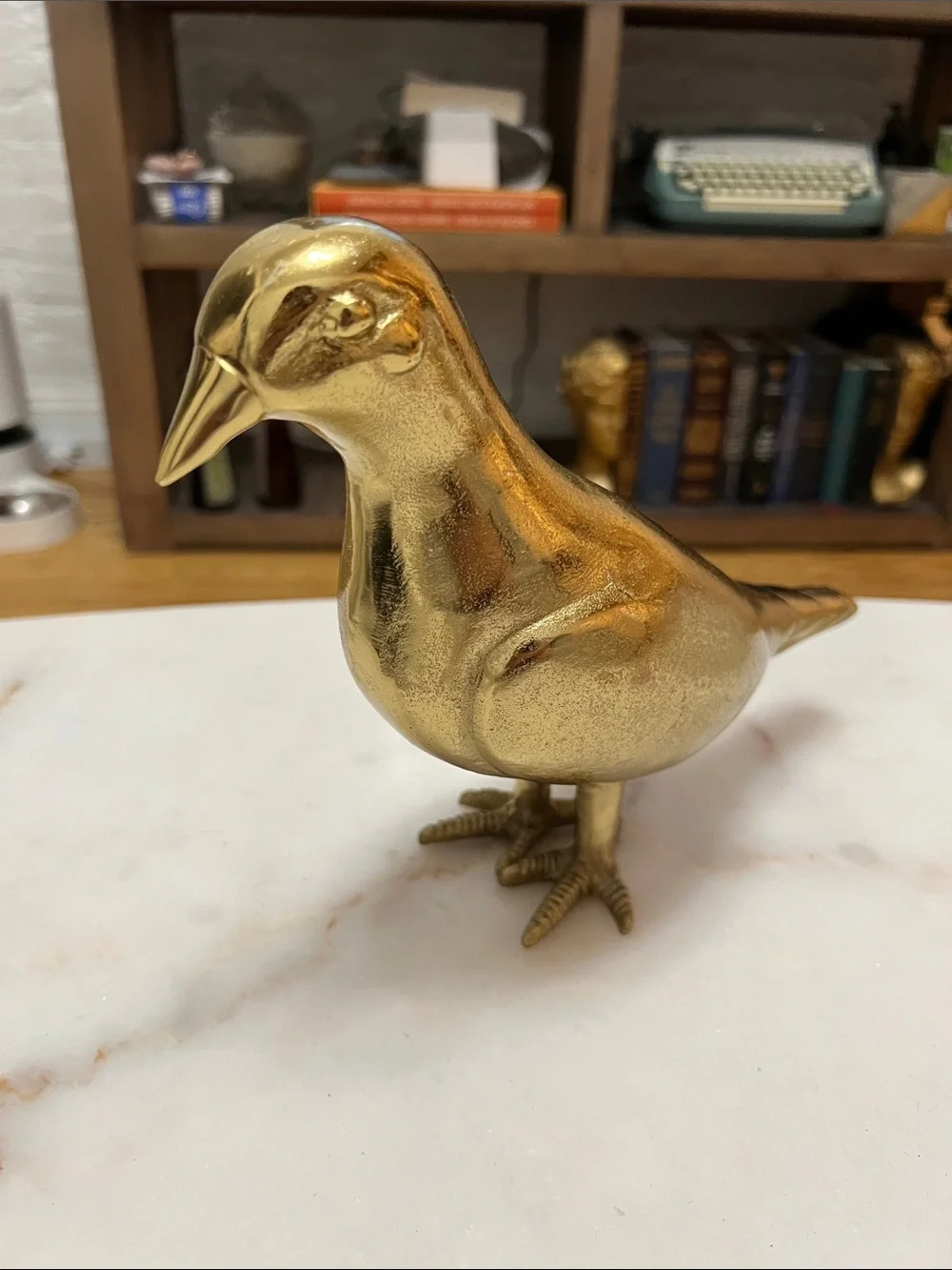 Vintage Brass Pigeon